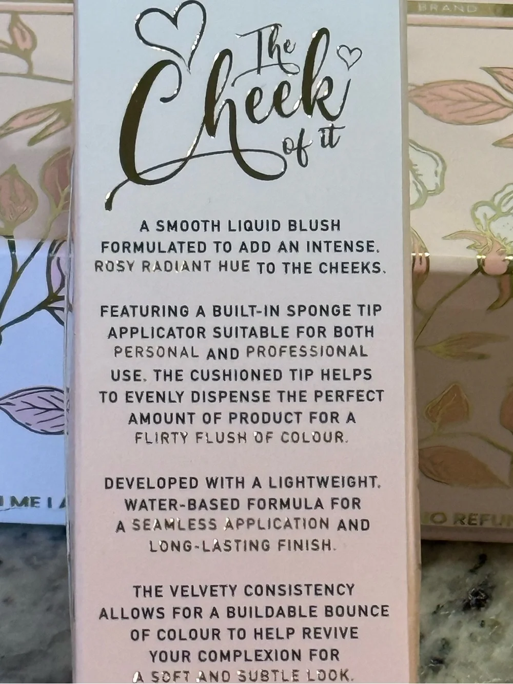 P. Louise The Cheek of It Blusher. Lychee Lady Liquid Blush. New in Box
